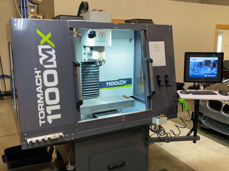 2019 Tormach 1100 MX CNC Mill including BT30 Tool Holders & 3D Probe