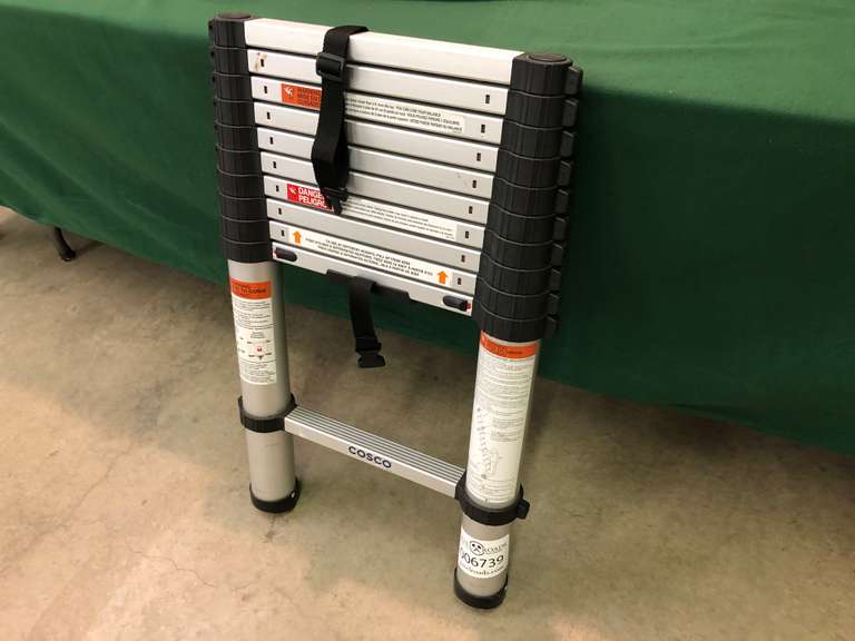 Cosco Telescoping 10' Aluminum Ladder Gavel Roads Online Auctions