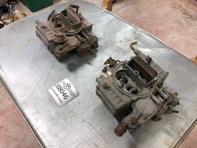 (2) Holley Truck Carburetors w/Governors Gavel Roads Online Auctions