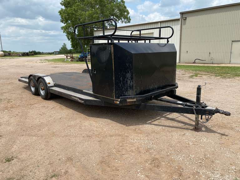 Challenger Custom Series Car Hauler w/ Racer Storage Box & Tire Rack