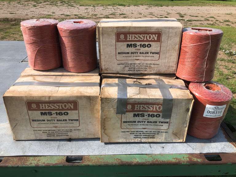 (15) Rolls of Hesston Square Baler Twine Gavel Roads Online Auctions