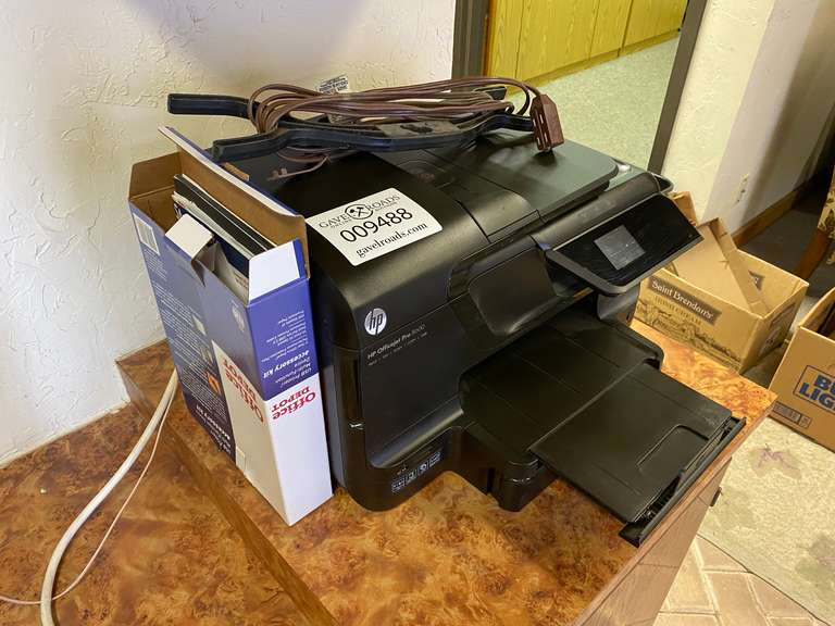 HP OfficeJet Pro 8600 Printer, Extension Cord, & Device Accessory Kit
