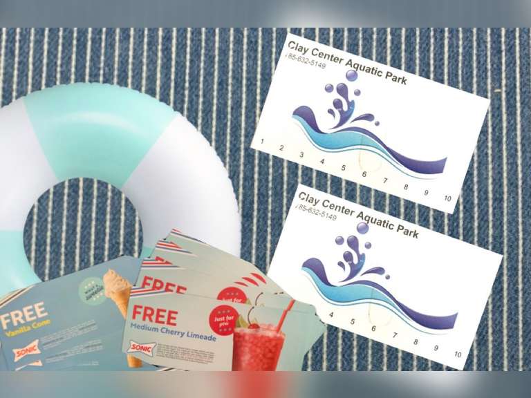 Clay Center Aquatic Park, Clay Center & Sonic Restaurants Gavel Roads