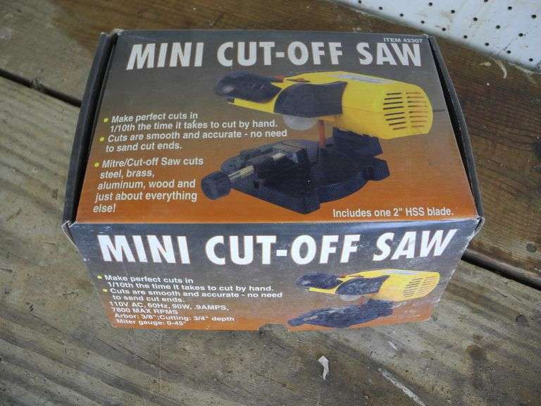 New Harbor Freight Mini Cut Off Saw - GC5 Auctions