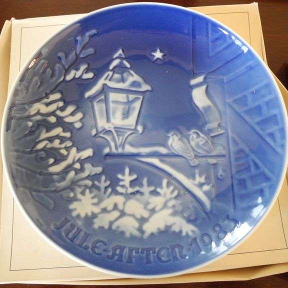 Bing And Grondle Christmas Plate 2023 Set of 3 Bing & Grondahl Christmas Plates '83, '84, & '85 GC5 Auctions