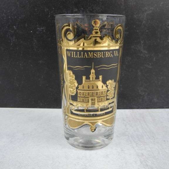 Vintage Williamsburg , VA Collectors Glass GC5 Auctions