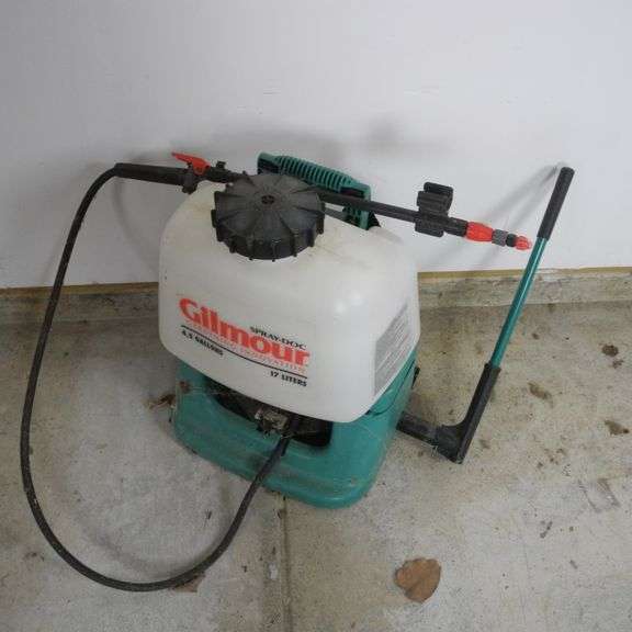 Gilmour 4.5 Gallon Backpack Sprayer GC5 Auctions