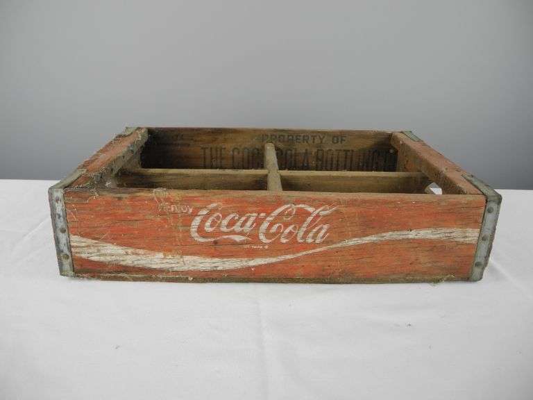 Vintage Wood Coca Cola Crate GC5 Auctions
