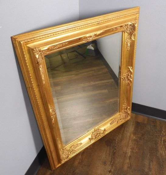 Silverwood Products Mirror in Gold Frame GC5 Auctions