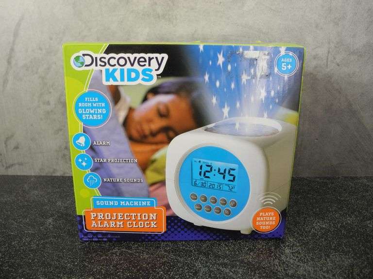 New Discovery Kids Projection Alarm Clock In Box GC5 Auctions