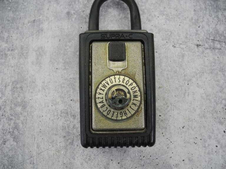 Supra Products Combination Lock Box GC5 Auctions