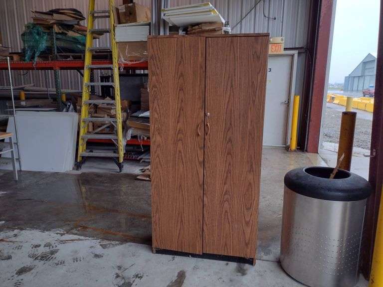 Wood Storage 2 Door Greater Detroit Auto Auction