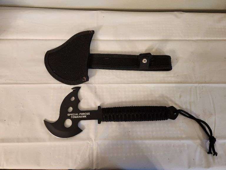 Tomahawk Special Forces w/sheath Haney Auction Company