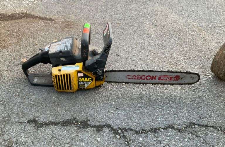 Mac 3200 Chainsaw non tested - Hash Auctions