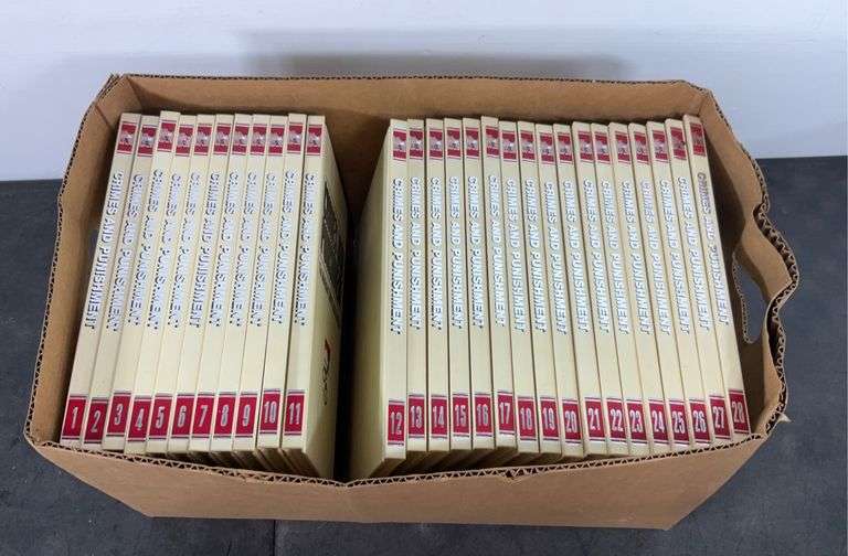 The Illustrated Crime Encyclopedia volumes 1 thru 28. Charles Manson