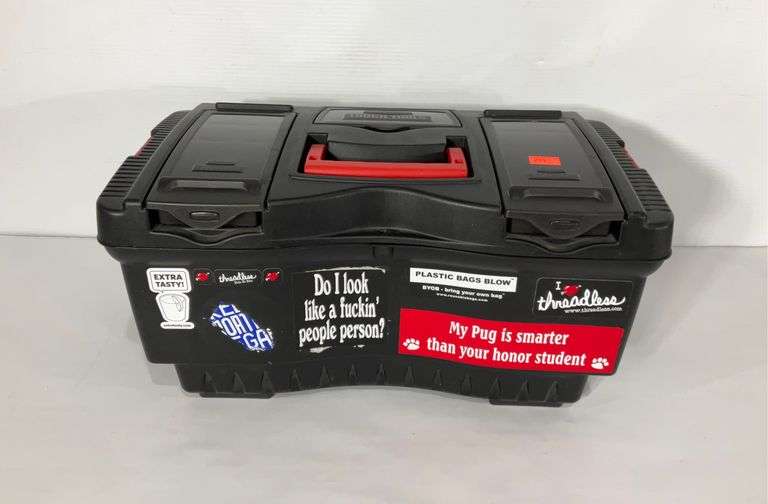 Rubbermaid Tough Tools box, 22x12x11 Hash Auctions