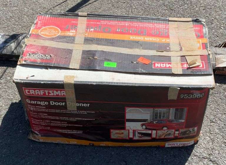 Craftsman garage door opener with rail kit Hash Auctions