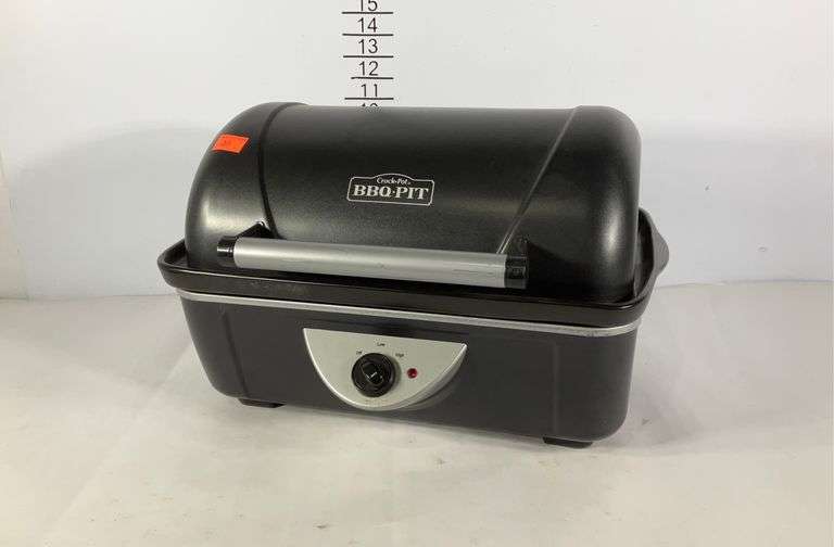 Crockpot BBQ pit, works Hash Auctions