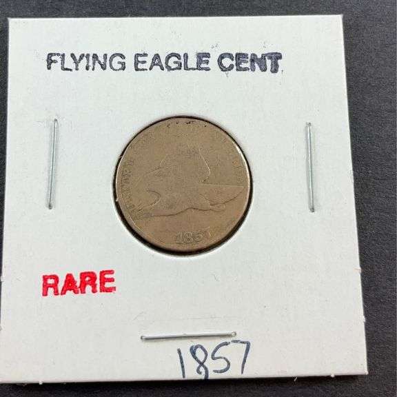 1857 flying eagle cent Hash Auctions