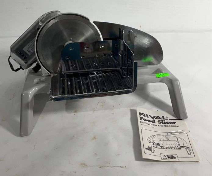 Rival food slicer, powers on Hash Auctions