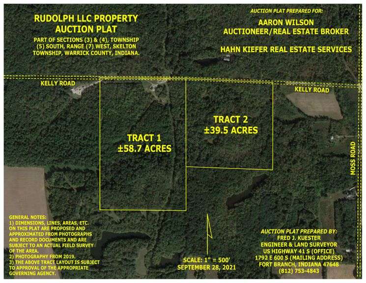 100 ACRES Warrick County, Indiana Hahn Kiefer Real Estate Services