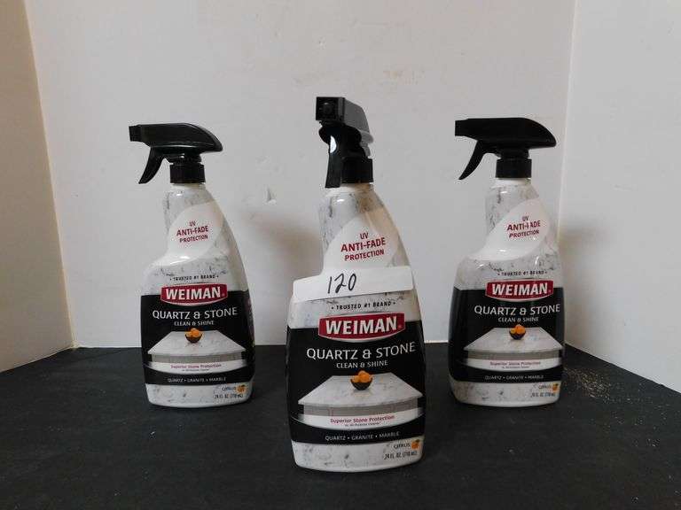 WEIMAN QUARTZ & STONE CLEAN & SHINE SUPERIOR STONE PROTECTION QUARTS