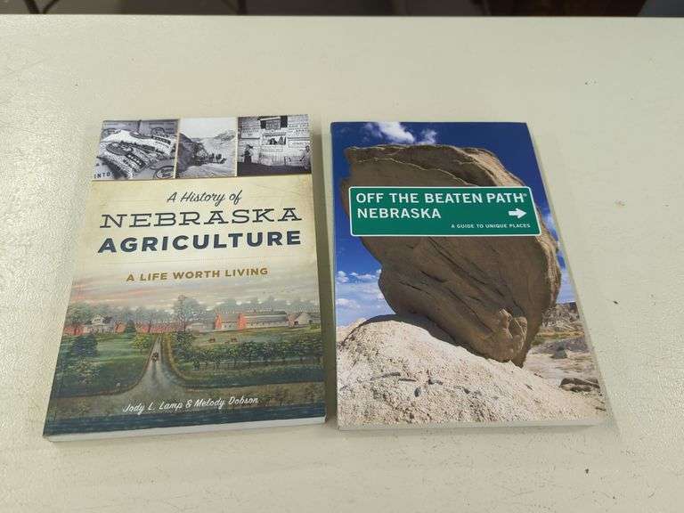 (2) NEBRASKA BOOKS Isabell Auction