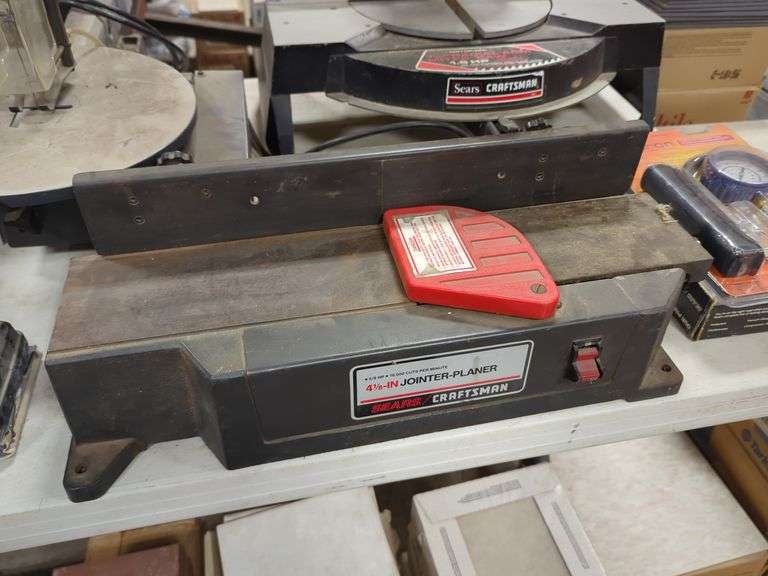 CRAFTSMAN 4-1/8" JOINTER-PLANER - Isabell Auction