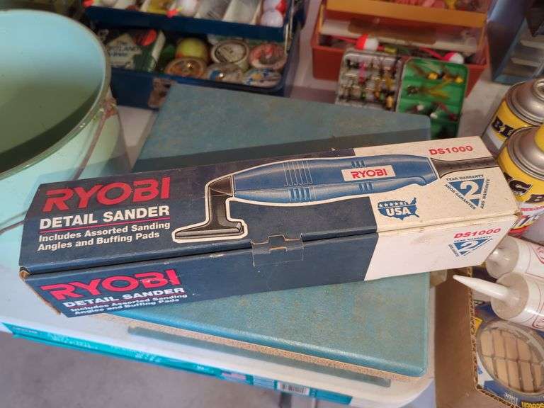 RYOBI DS1000 DETAIL SANDER Isabell Auction