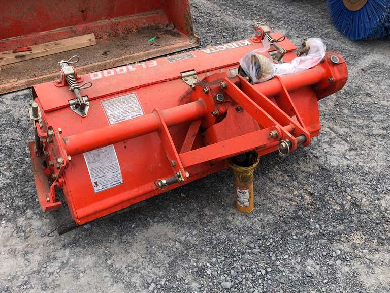 Kubota FL1000 Rototiller Jardine Auctioneers