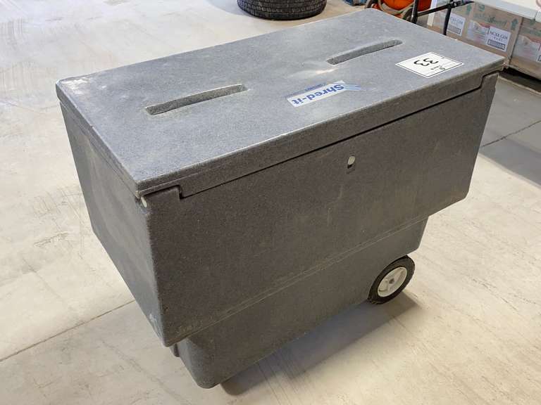 ShredIt Locking Shredder Bin Jardine Auctioneers