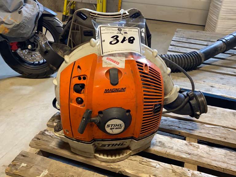 Stihl BR600 Professional Backpack Blower Jardine Auctioneers