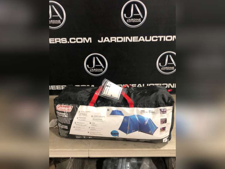 Coleman 8 person tent - Jardine Auctioneers