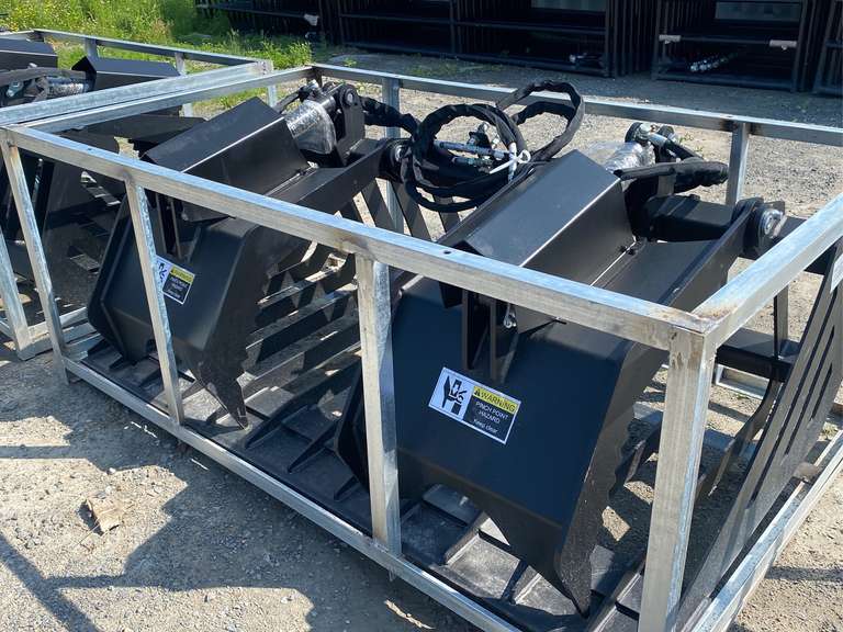 Skid Steer Rock Grapple Bucket Jardine Auctioneers