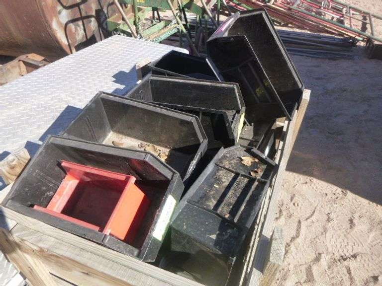 Qty Plastic Bolt Bins J&J Auctioneers LLC