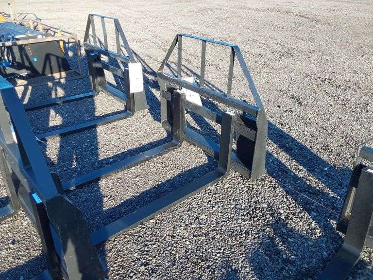 AGROTK Skid Steer Forks Attachment J&J Auctioneers LLC