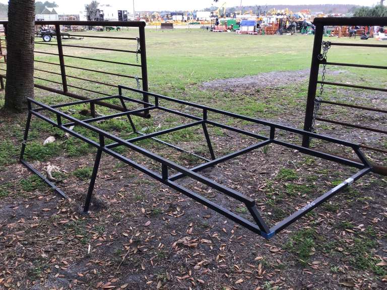 STEEL LADDER RACK, TO FIT PICKUP Jeff Martin Auctioneers, Inc.