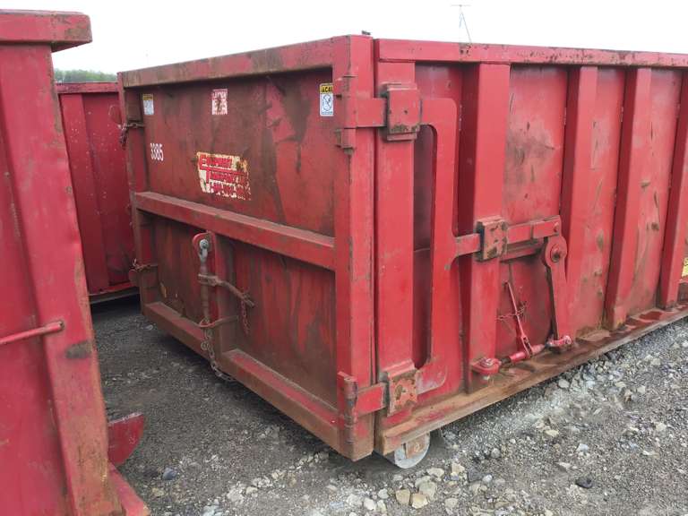 NORTHEAST 30 CY RECTANGLE ROLLOFF CONTAINER SN 39644 Jeff Martin