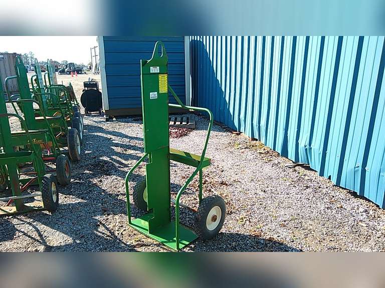 SUMNER MODEL 213 OXYGEN/ACETYLENE TANK TORCH CART, RUBBER TIRES Jeff