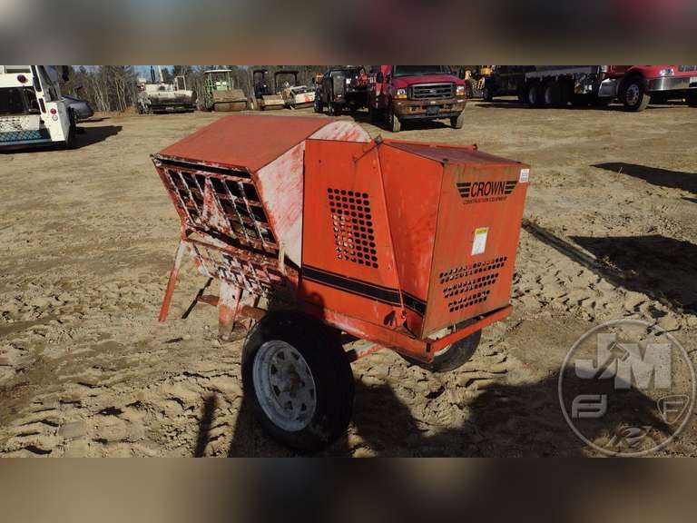 CROWN 6SR MORTAR MIXER Jeff Martin Auctioneers, Inc.