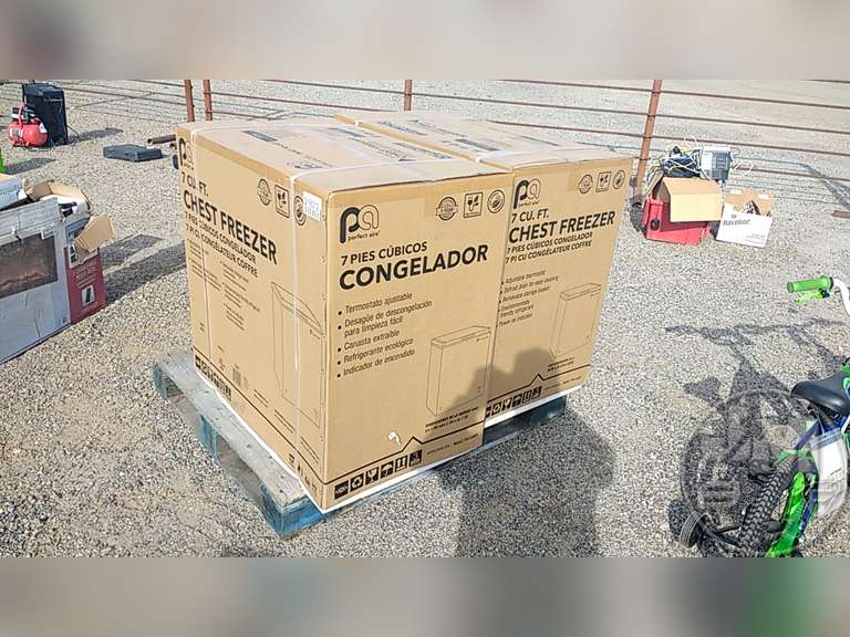 PERFECT AIRE CHEST FREEZER, 7 CU FT CAPACITY Jeff Martin Auctioneers