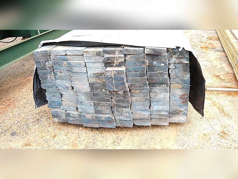 (128) 2" X 6" X 14' PYROGUARD EXTERIOR FIREX LUMBER Jeff Martin Auctioneers, Inc.