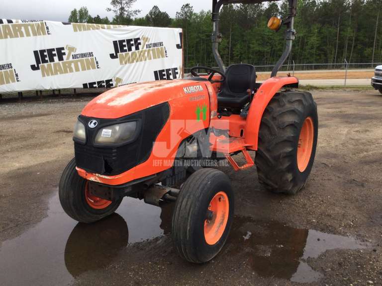 2014 KUBOTA MX5100 TRACTOR SN 12089 Jeff Martin Auctioneers, Inc.