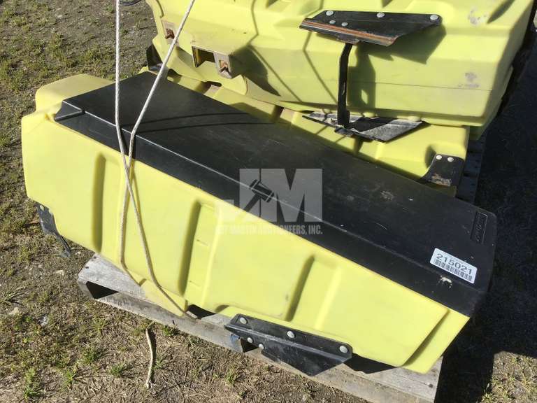 QTY OF (6) JOHN DEERE SEED POLY HOPPER BINS, APPROX Jeff Martin