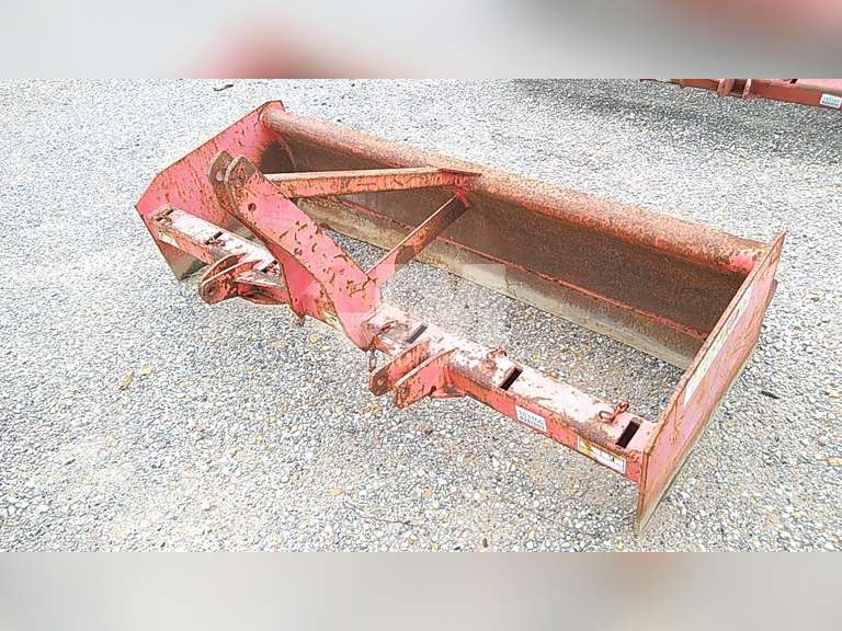 TUFLINE HEAVY DUTY 6' BOX BLADE - Jeff Martin Auctioneers, Inc.