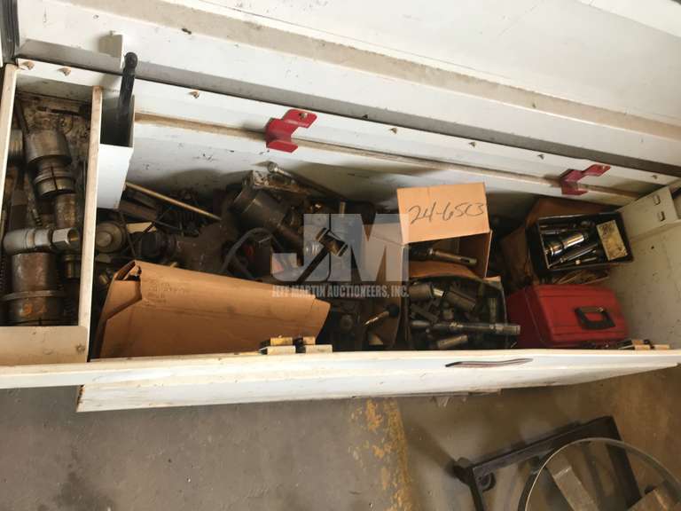 TOOLBOXES W/ MANUFACTORIN MACHINE TOOLING & PARTS Jeff Martin