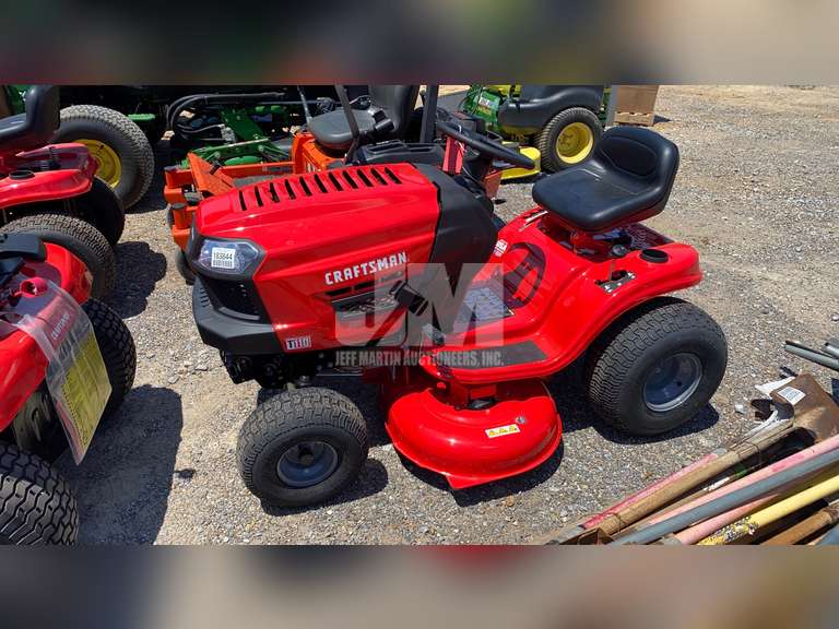 (UNUSED) 2021 CRAFTSMAN T110 RIDING MOWER SN 1D13MB30348 Jeff Martin (UNUSED) 2021 CRAFTSMAN T110 RIDING MOWER SN 1D13MB30348 Jeff Martin