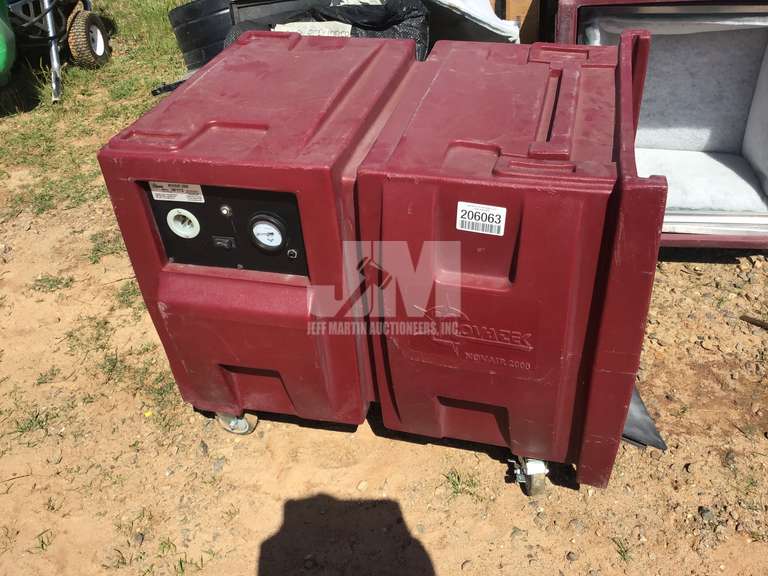 QTY OF (4) NOVAIR 2000 PORTABLE AIR FILTRATION SYSTEM, 2 - Jeff Martin