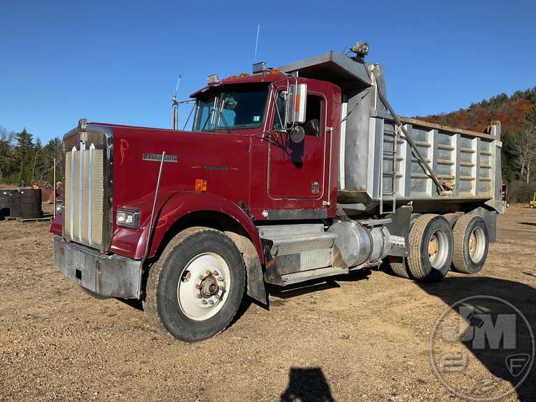 1986 KENWORTH W900 TANDEM AXLE DUMP TRUCK VIN 1XKWDB9X6GJ336769 Jeff Martin Auctioneers, Inc.