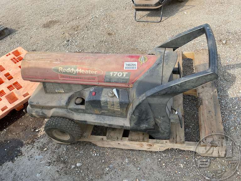 REDDY HEATER 170,000 BTU KEROSENE/DIESEL/FUEL OIL/JP8 JET A FUEL
